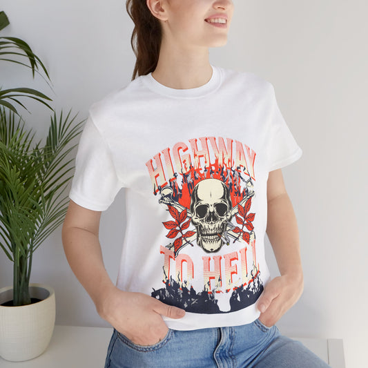 Unisex Highway to Hell Short Sleeve Tee